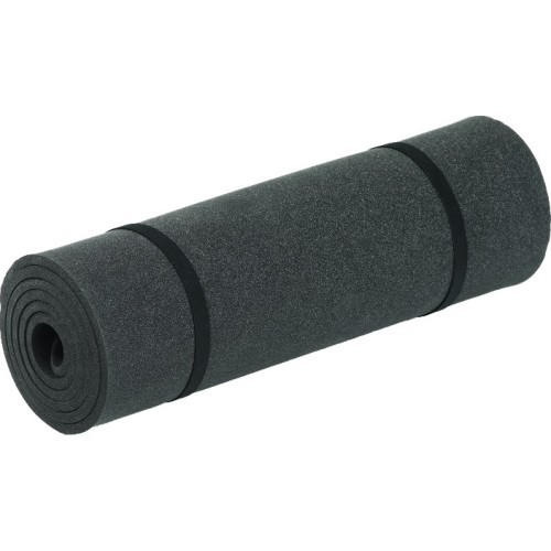 Kilimėlis Yate EVA Classic Wide, 10 mm, su guminėmis juostelėmis, juodas
