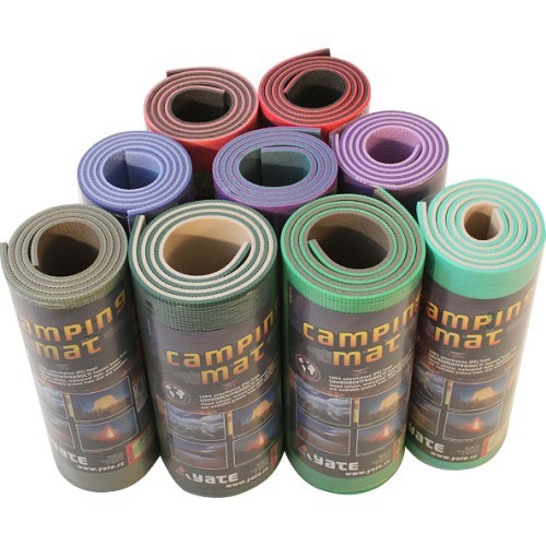 Dvisluoksnis kilimėlis Yate, 12 mm – žalias/juodas