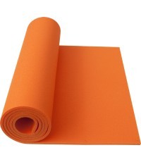 Vienasluoksnis kilimėlis Yate, 8 mm – oranžinis