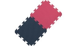Foam Carpet Yate, 29x29x1,2 cm - Pink/Blue