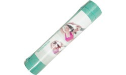 Double Layer Yoga Mat Yate TPE - turquoise/grey