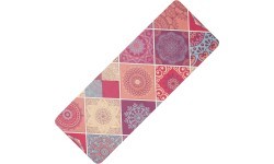 Yoga Mat Yate, Natural Rubber - Pattern A, Pink