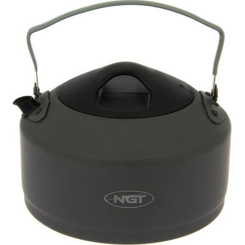 Чайник NGT Gun Metal, алюминий, 1,1 л