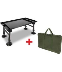 Стол NGT Dynamic Bivvy с сумкой, 35,5x60 см