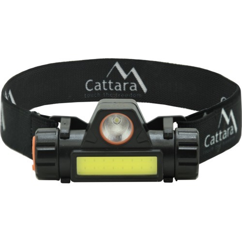 Headlamp Cattara 120lm rechargeable