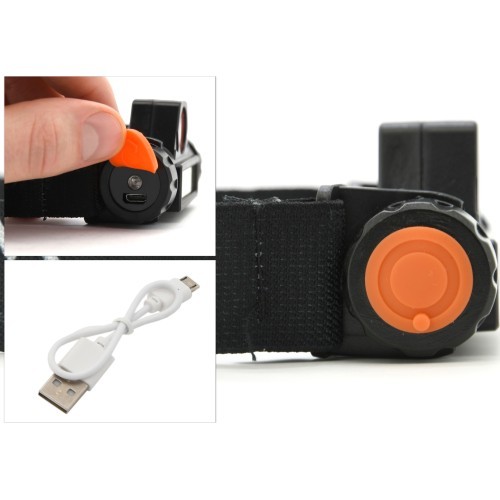 Headlamp Cattara 120lm rechargeable
