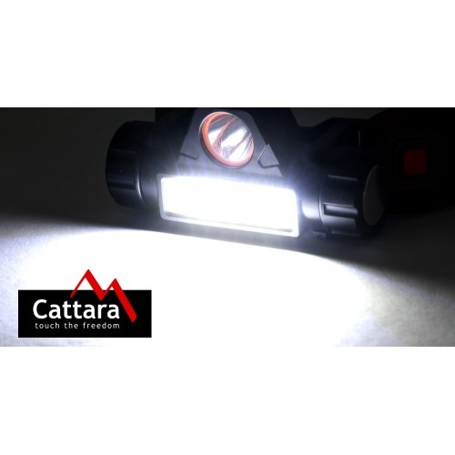 Headlamp Cattara 120lm rechargeable