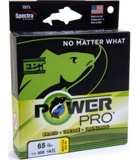 Braided Line Power Pro 135m, 0.13mm, 8kg, Moss Green