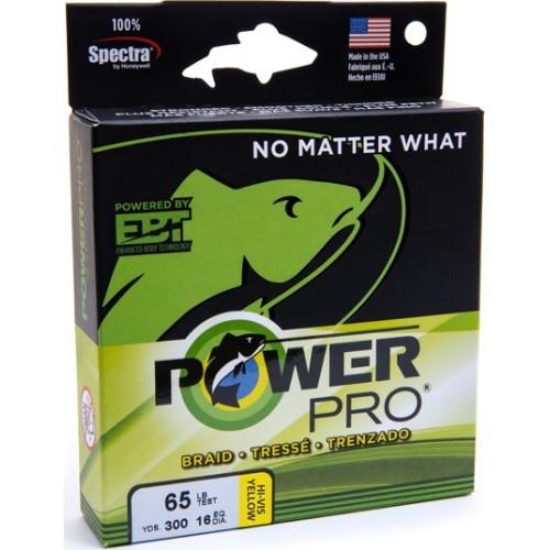 Плетёный шнур Power Pro 135 м, 0,13 мм, 8 кг, Moss Green