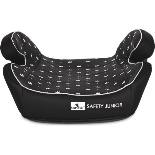 Automobilinė kėdutė Lorelli Safety Junior Fix su Isofix tvirtinimais, juoda, 15-36 kg