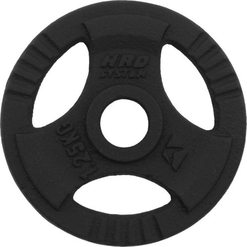 Чугунный диск с ручками Beltor HRD System Line, 1,25 кг, 29 мм