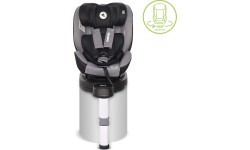 Automobilinė kėdutė Lorelli Proxima, 0–18 kg, pilka/juoda