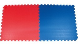 Tatami Yate, EVA, 1x1m, 4cm, Red / Blue