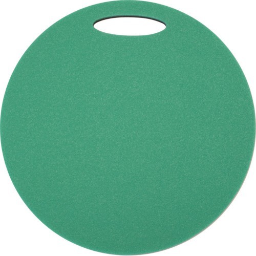 Apvalus sėdimasis kilimėlis Yate, 2 sluoksnių, 35 cm, žalias/juodas
