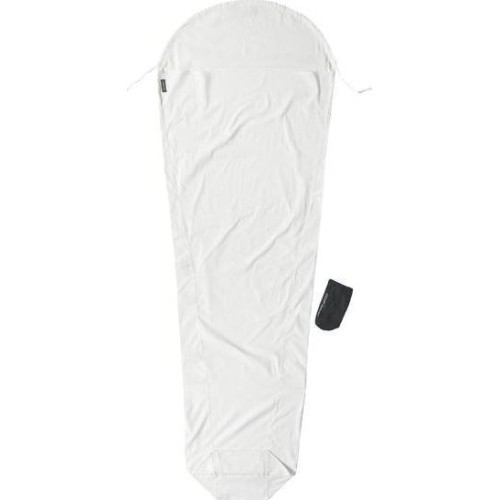 Miegmaišio įdėklas Mummy Liner Cocoon, medvilnė, kreminis