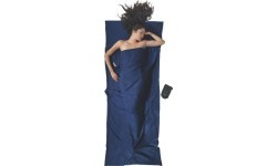 Travel Sheet Cocoon, Microfiber, Blue