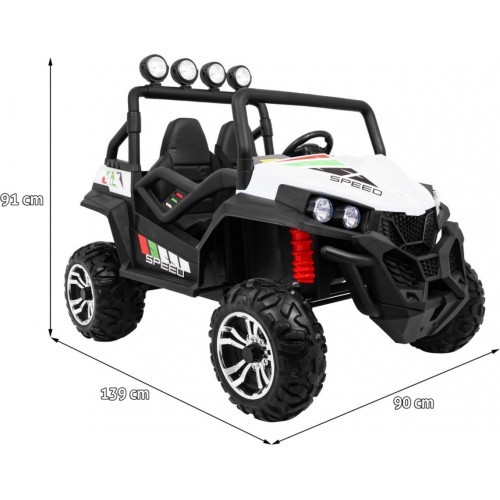 Электромобиль Grand Buggy 4x4 LIFT белый