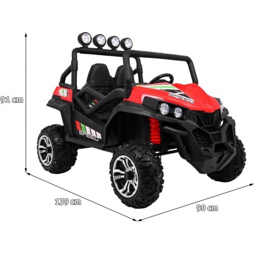 Электромобиль Grand Buggy 4x4 LIFT, красный