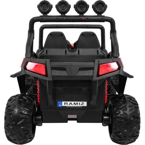 Elektromobilis Grand Buggy 4x4 LIFT, raudonas