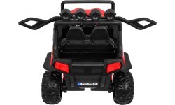 Elektromobilis Grand Buggy 4x4 LIFT, raudonas