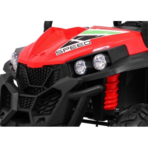Elektromobilis Grand Buggy 4x4 LIFT, raudonas