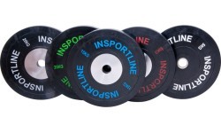 Обрезиненный диск inSPORTline Bumper Plate 15 кг