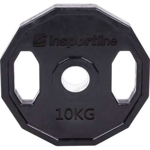 Rubber Coated Olympic Weight Plate inSPORTline Ruberton 10kg