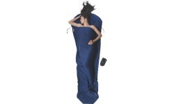 Sleeping Bag Pad Cocoon Mummy Liner, Microfiber, Blue