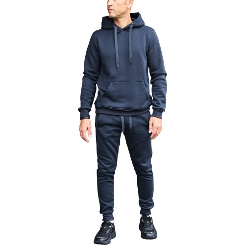 Мужской флисовый спортивный костюм J.Style, синий 68C10381-25