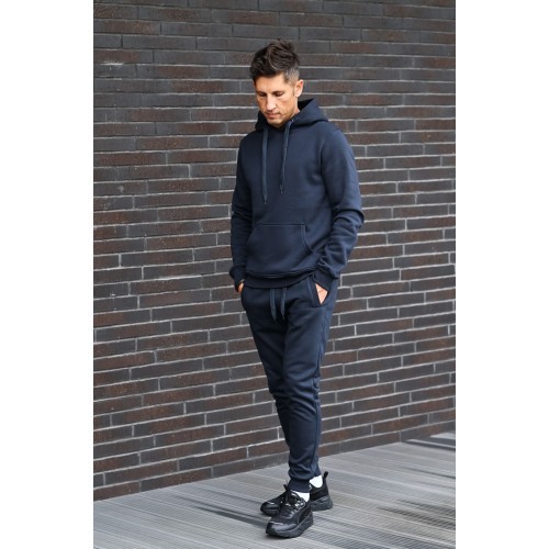 J.Style Men's Fleece Sports Suit Blue 68C10381-25