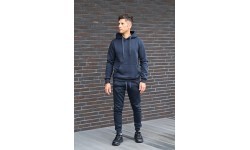 J.Style Men's Fleece Sports Suit Blue 68C10381-25