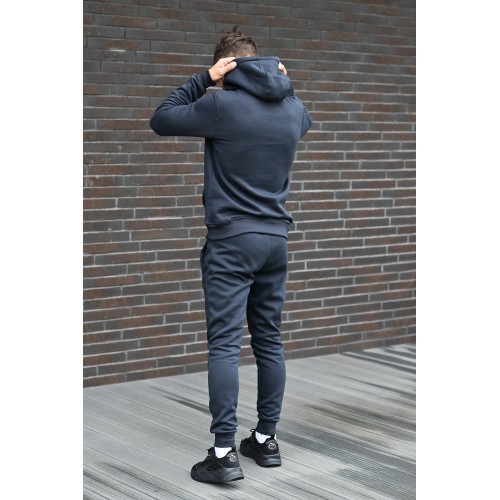 J.Style Men's Fleece Sports Suit Blue 68C10381-25