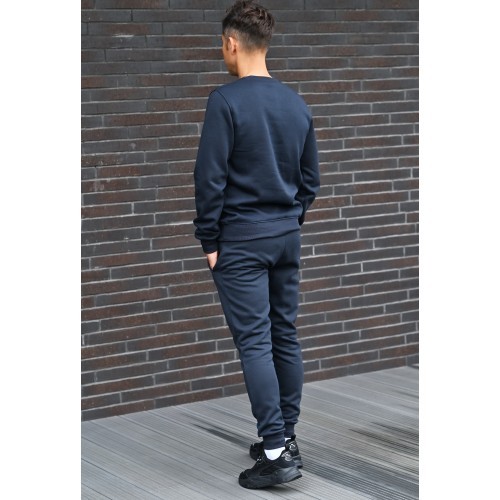 J.Style Men's Fleece Tracksuit Blue 68C10380-25