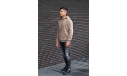 Мужской флисовый джемпер J.Style, бежевый 68B2009-91