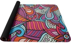 Yoga Mat Yate, Natural Rubber, 4mm, Red 