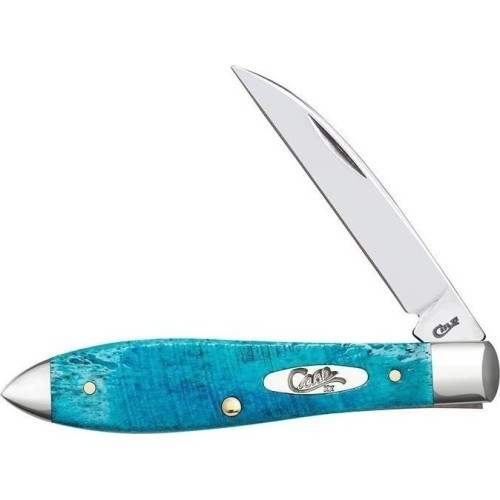 Складной нож Case SS Tear Drop, синий