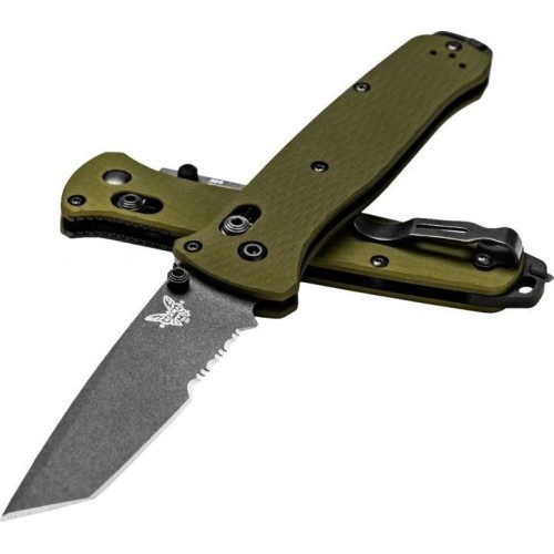 Folding Knife Benchmade 537SGY-1 BAILOUT Tanto