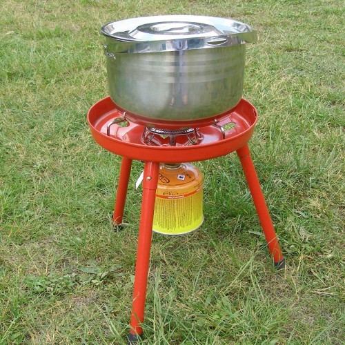 Multifunctional Cooker And Grill Yate GR-823, 3 Legs, Hob 40 cm