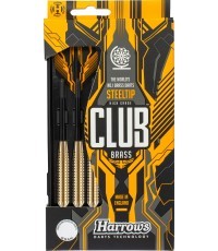 Дротики со стальным наконечником Harrows Club Brass, 3 шт.