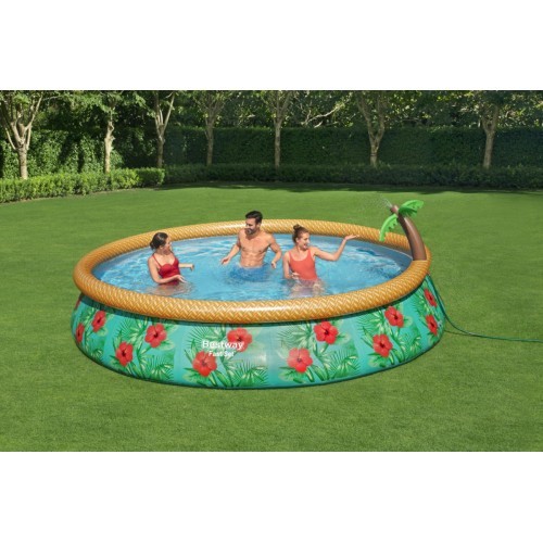 Бассейн Bestway 457x84 см, круглый, с фильтр-насосом