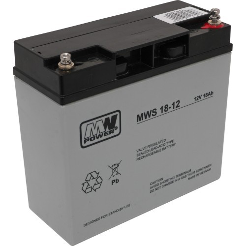 Vehicle parts battery 12V/18AH