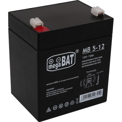 Vehicle parts battery 12V/5AH