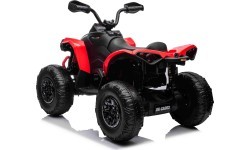 Keturratis Maverick ATV raudonas