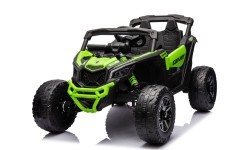 Elektromobilis keturratis CAN-AM Maverick, žalias