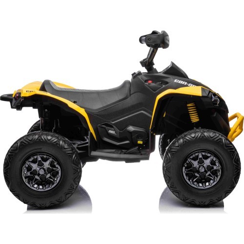 Elektrinis keturratis Maverick ATV, geltonas