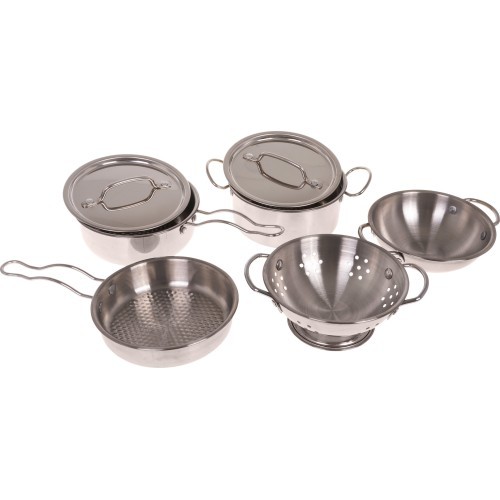 Set of Metal Pots + Accessories 13pcs.
