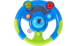 Set Of Keys Remote Control Steering Wheel Blue