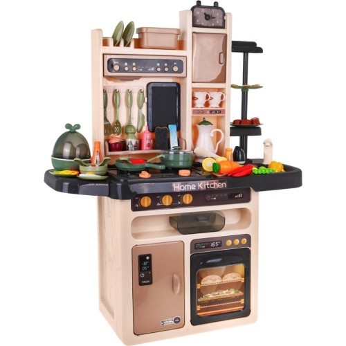 Vaikiška virtuvėlė KitchenEtte su tekančiu vandeniu, 65 dalys