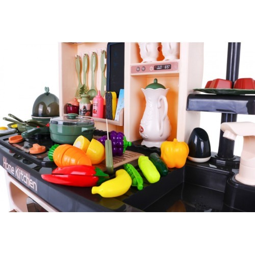 Детская кухня KitchenEtte с проточной водой, 65 предметов