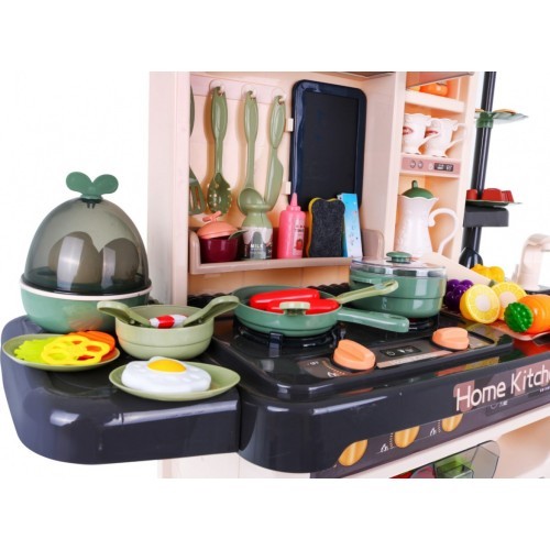 Vaikiška virtuvėlė KitchenEtte su tekančiu vandeniu, 65 dalys